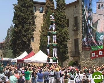 Jornada agredolça per als Castellers de Sant Cugat