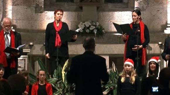 El 'Nadal a casa' d'Òmnium Cultural aplega 150 persones en el desè aniversari