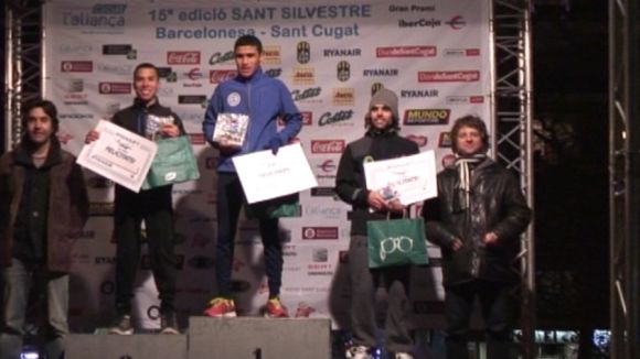 Nora Falaki i Omar Ougzfi guanyen la 15a edició de la Sant Silvestre