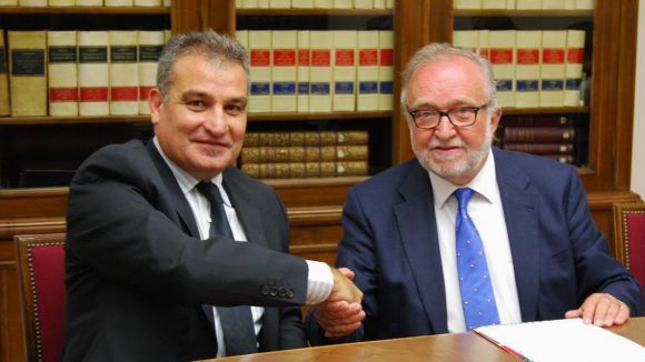 La Cambra i SCE signen un conveni per impulsar l'emprenedoria