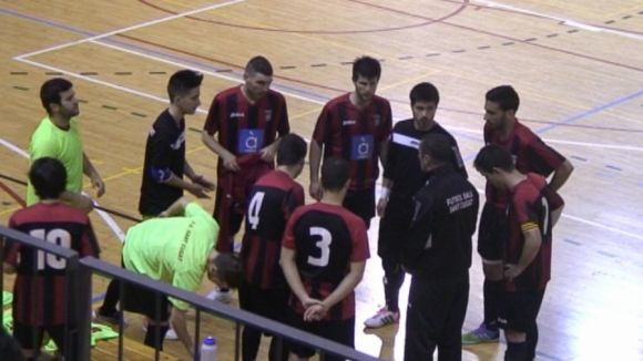 El Futbol Sala Sant Cugat es veu superat per un voluntariós Viladecans