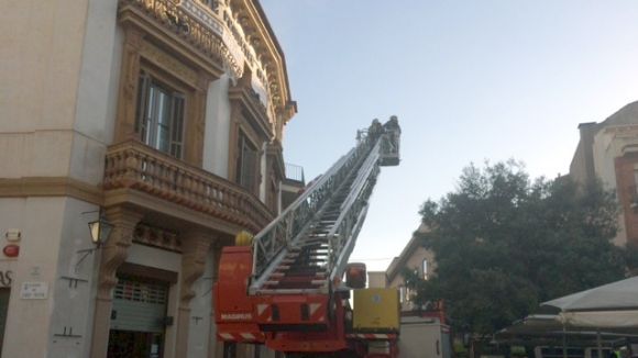La crema de sutge genera un incendi a la xemeneia de Cal Gerrer