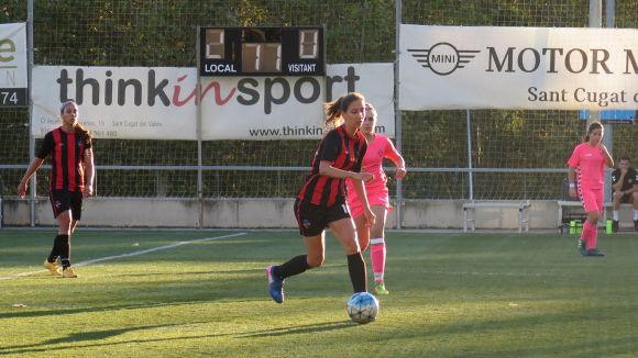Un femení del Sant Cugat FC farcit de baixes supera la UE Sant Andreu i encadena dos triomfs seguits