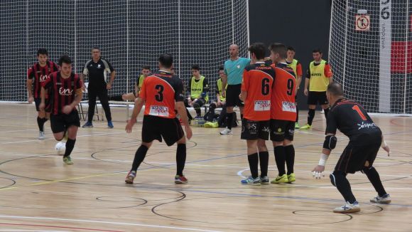 El Futbol Sala Sant Cugat vol fer valer la fortalesa de la Guinardera davant el líder, el Mataró
