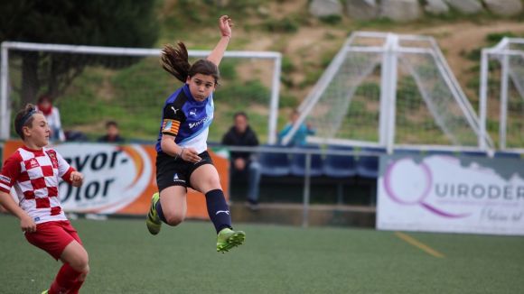 Adriana Ranera disputa el Campionat d'Espanya sub 12 de futbol amb Catalunya