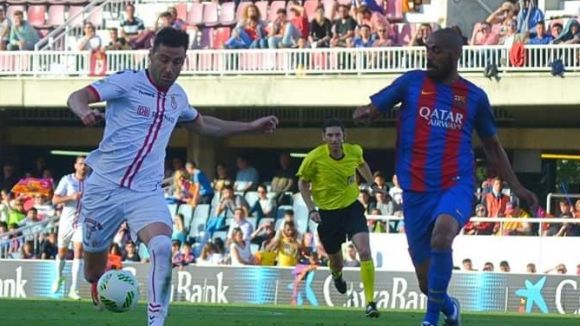 Benja assoleix l'ascens a la Segona A de futbol amb la Cultural i Gabri Cabestany, a Segona B