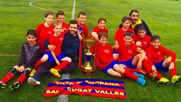 El benjamí A de la Penya Blaugrana Sant Cugat puja a Primera Divisió
