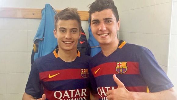 El juvenil santcugatenc Enric Franquesa debuta amb el FC Barcelona B