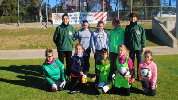 El CAR acollirà aquest dissabte el projecte de futbol femení de la Federació Catalana d'Esport Adaptat