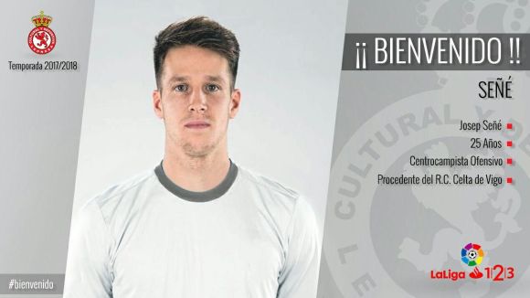 El futbolista santcugatenc Josep Señé fitxa per la Cultural Lleonesa de Segona Divisió
