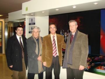 Satisfacció en la reunió amb el Barça