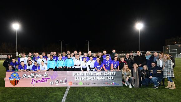 El SantCu guanya per golejada la violència masclista al Partit de la Igualtat