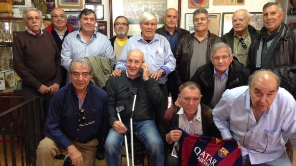La PB Sant Cugat organitza un dinar amb jugadors del Barça de finals dels 60