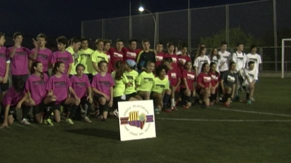 175 joves participen en el 2n Torneig Nocturn Mixt de futbol