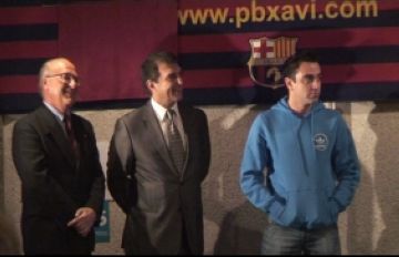 Xavi Hernández: 'És un orgull tenir una penya pròpia'