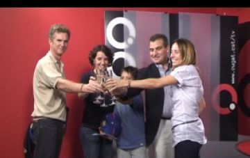 Franquesa entrega els premis de la porra de Cugat.cat