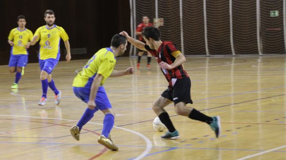 El Futbol Sala Sant Cugat cau davant el Sang Culé i s'acomiada de l'ascens