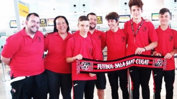 El cadet del Futbol Sala Sant Cugat viatja a Califòrnia per disputar un torneig