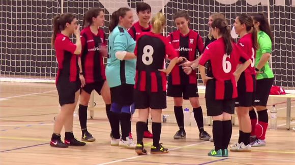 El Futbol Sala Sant Cugat femení puja a Primera Catalana
