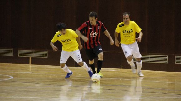 El FS Sant Cugat empata 'in extremis' i podria certificar la permanència aquesta jornada si el Molins perd