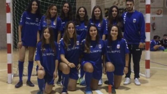 El femení de l'Olímpic Floresta goleja el Vidreres i es manté líder invicte