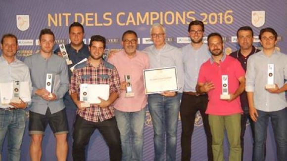 SantCu, Penya Blaugrana i Junior, guardonats a la Nit dels Campions de la federació