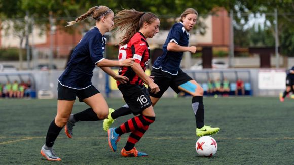 El SantCu femení suma dos empats i dues derrotes als partits de preparació per al curs
