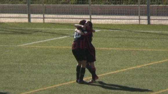 Alt: El SantCu femení torna a tastar la victòria després de vuit jornades