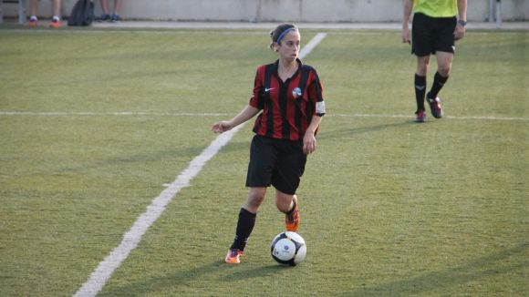 El Sant Cugat femení suma una nova victòria per golejada davant el Riudoms