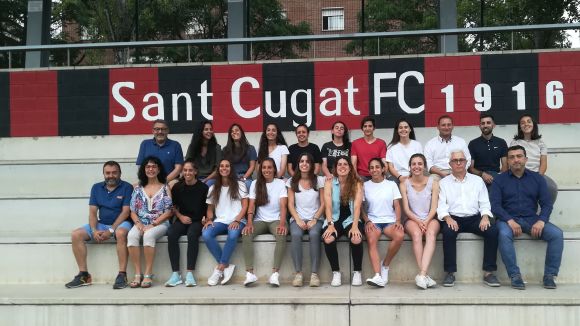 El nou SantCu femení, dirigit per Tono Cadevall, vol estar entre els quatre primers a Preferent