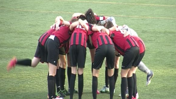 El Sant Cugat Esport femení B ajorna l'ascens a Primera Catalana després de caure davant l'EFO 87