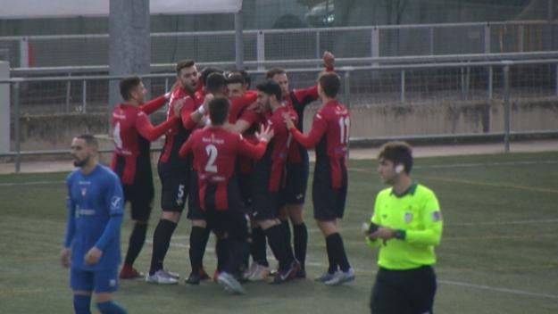 El Sant Cugat FC es mostra molt pràctic en el triomf davant el San Juan de Montcada