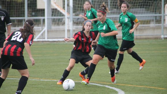 Xoc de colossos a la Primera Catalana femenina entre el Sant Cugat Esport i l'Hospitalet Atlètic