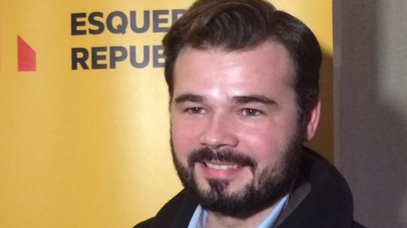 Rufián: 'Hem de començar a obeir-nos nosaltres mateixos amb una nova legalitat'