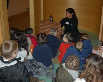 Alt: 'El gall de ferro que un cop va cantar' apropa els més petits a la llegenda de l'Abat Biure