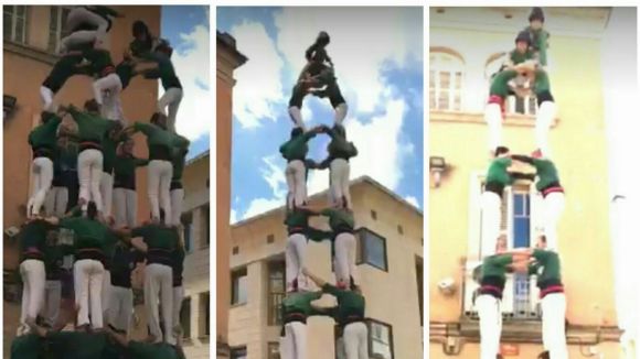 Els Gausacs assoleixen els 100 castells de 8