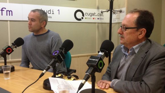 Secció castellera a Cugat ràdio