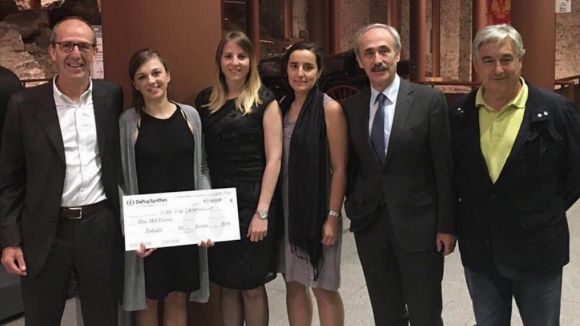 La santcugatenca Alba Vila guanya amb el VHIR un premi de la Societat Espanyola de Columna