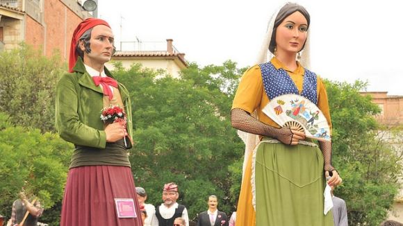 Els Geganters de Sant Cugat 'acomiadaran' els presos aquest dissabte a Lledoners