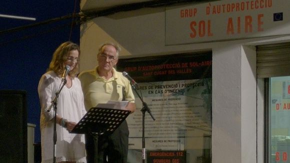 El pregó de la Festa Major de Sol i Aire subratlla els valors del barri