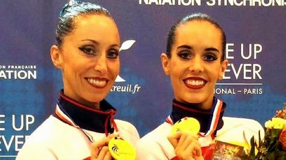 Gemma Mengual guanya la medalla d'or en l'Obert de França amb Ona Carbonell