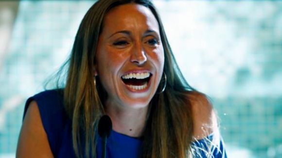 Gemma Mengual, al cos tècnic de l'equip espanyol de natació sincronitzada