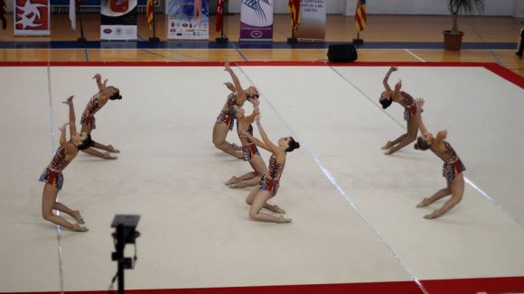 Tres conjunts del Gimnàstica Sant Cugat, a la 3a Fase de la Copa d'Espanya
