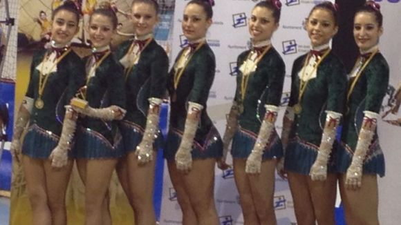 Un tercer i un setè lloc per als grups d'estètica del CG Sant Cugat a la Copa