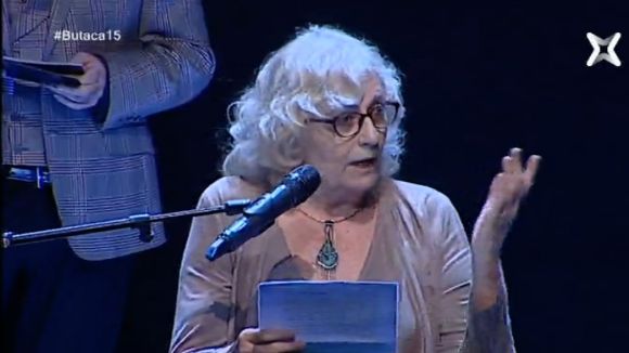 Els Butaca reconeixen la carrera de Glòria Rognoni en una nit amb accent local