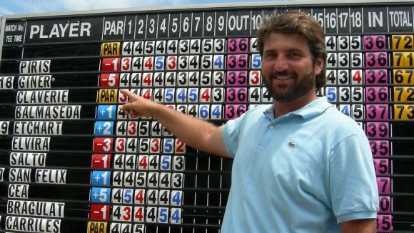 El golfista Ivó Giner inicia la final del Peugeot Tour amb un 27è lloc