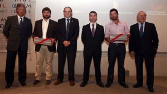 Ivó Giner i Pablo Larrazábal són els grans triomfadors de la Nit del Golf Català