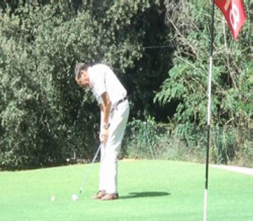 Homenatge del Club de Golf Sant Cugat a Richard Martínez per la seva jubilació