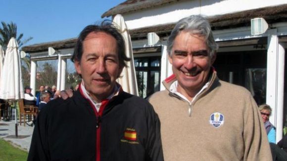 Larrábal-Tinturé, guanyadors a l'Estatal sènior de golf que es disputa a Sant Cugat