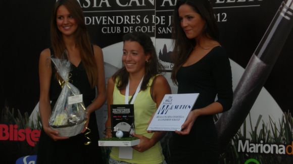 Andrea Vilarasau s'emporta el torneig de golf The Wall's House-Masia Can Ametller